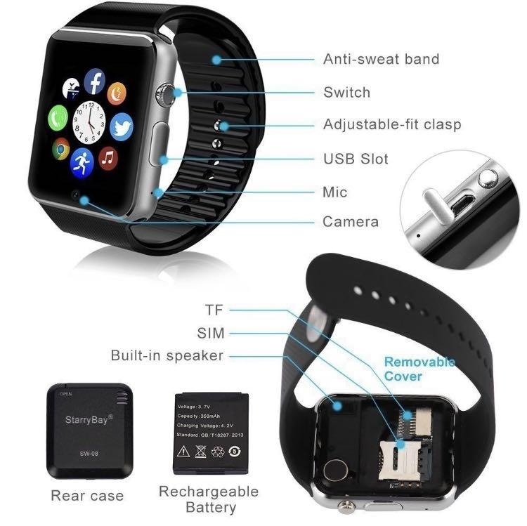 Smartwatch gt08s store
