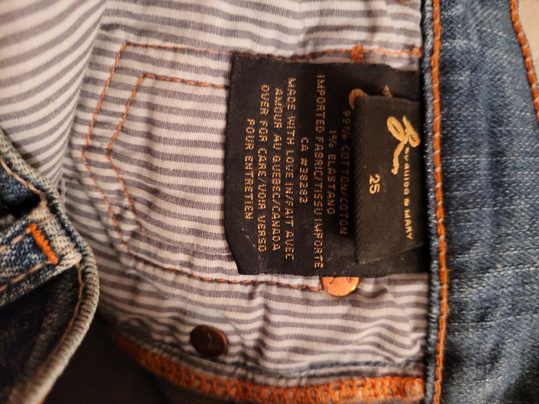 Guido \u0026 Mary jeans size 25 petite 