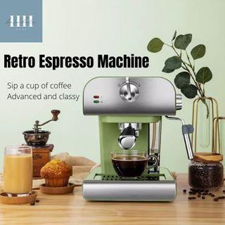 HH | Retro Espresso Coffee Machine