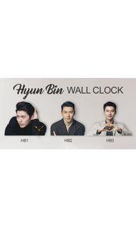 Hyun Bin Wall Clocks