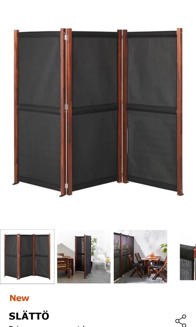 Ikea outdoor privacy screen, Furniture & Home Living, Furniture, Other