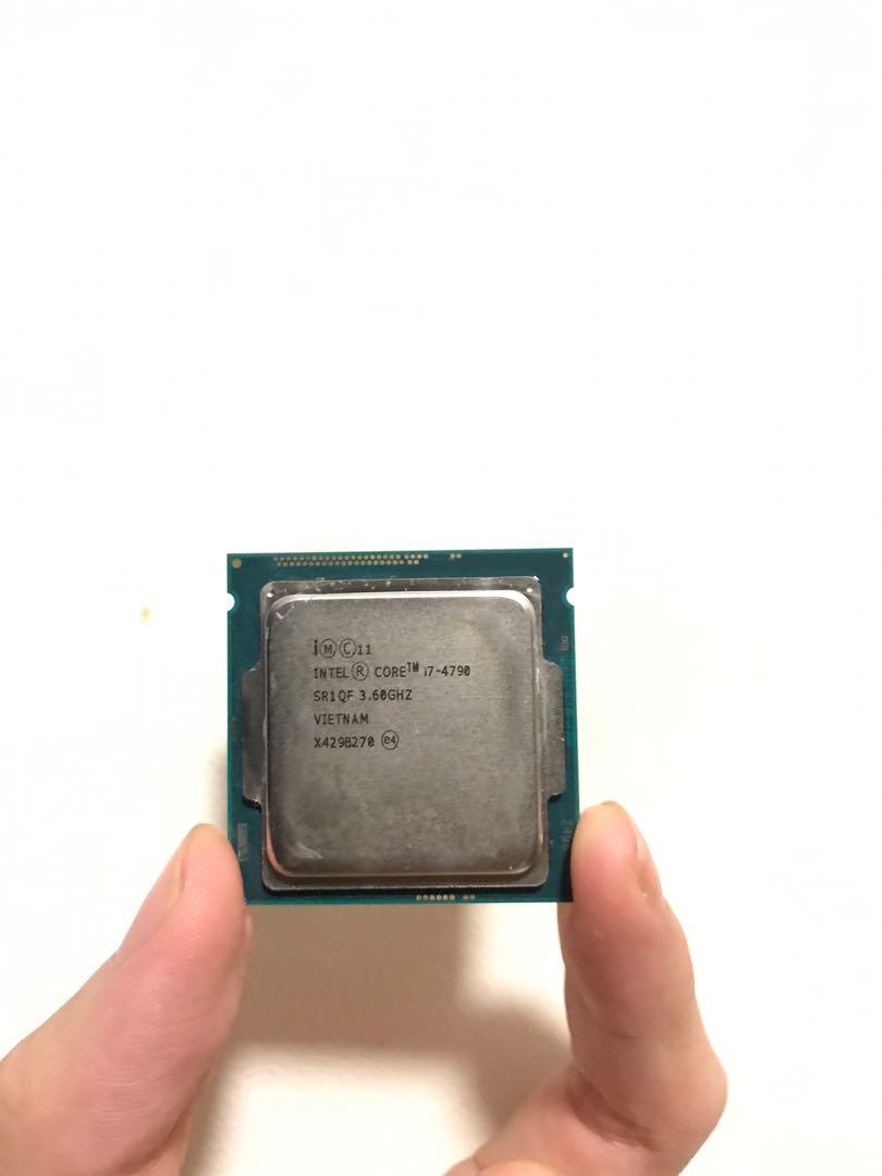 Intel i7-4790 3.60GHz, Computers  Tech, Parts  Accessories, Computer  Parts on Carousell