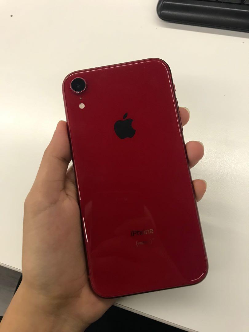 Iphone Xr 128gb Red Mobile Phones Tablets Iphone Iphone X Series On Carousell