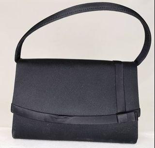 Japanese Black Handbag with Small Eco Bag