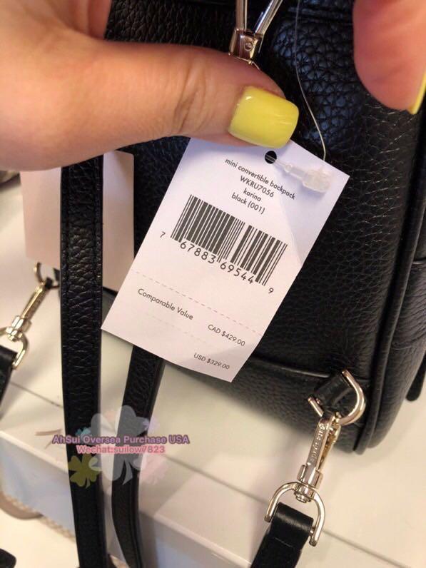 Kate spade Karina Mini Convertible Backpack Bag, Women's Fashion, Bags &  Wallets, Purses & Pouches on Carousell