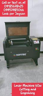 Laser Machine Co2 60 (Cutting and Engraving)