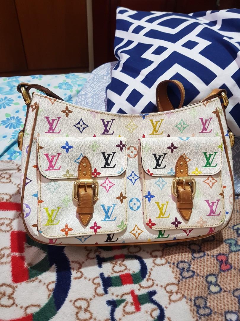 Louis Vuitton Monogram Multicolor Lodge GM Shoulder Bag M40051 USED