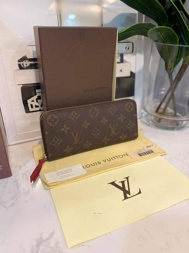 LV Clemence Wallet in Fuschia Interior (Category: Luxury Bags & Wallets) located in Manila. Submitted by bagislifeshop (Listing ID 1082697283, Image 3). Description: On Hand in PH🇵🇭 100% Authentic LV Clemence Wallet in Fuchsia Interior Condition: 9/10 Complete Disclaimer: All Products, Names, Brands, and Logos are owned by their respective brand owners. We are not affiliated with the Brand featured in this post..