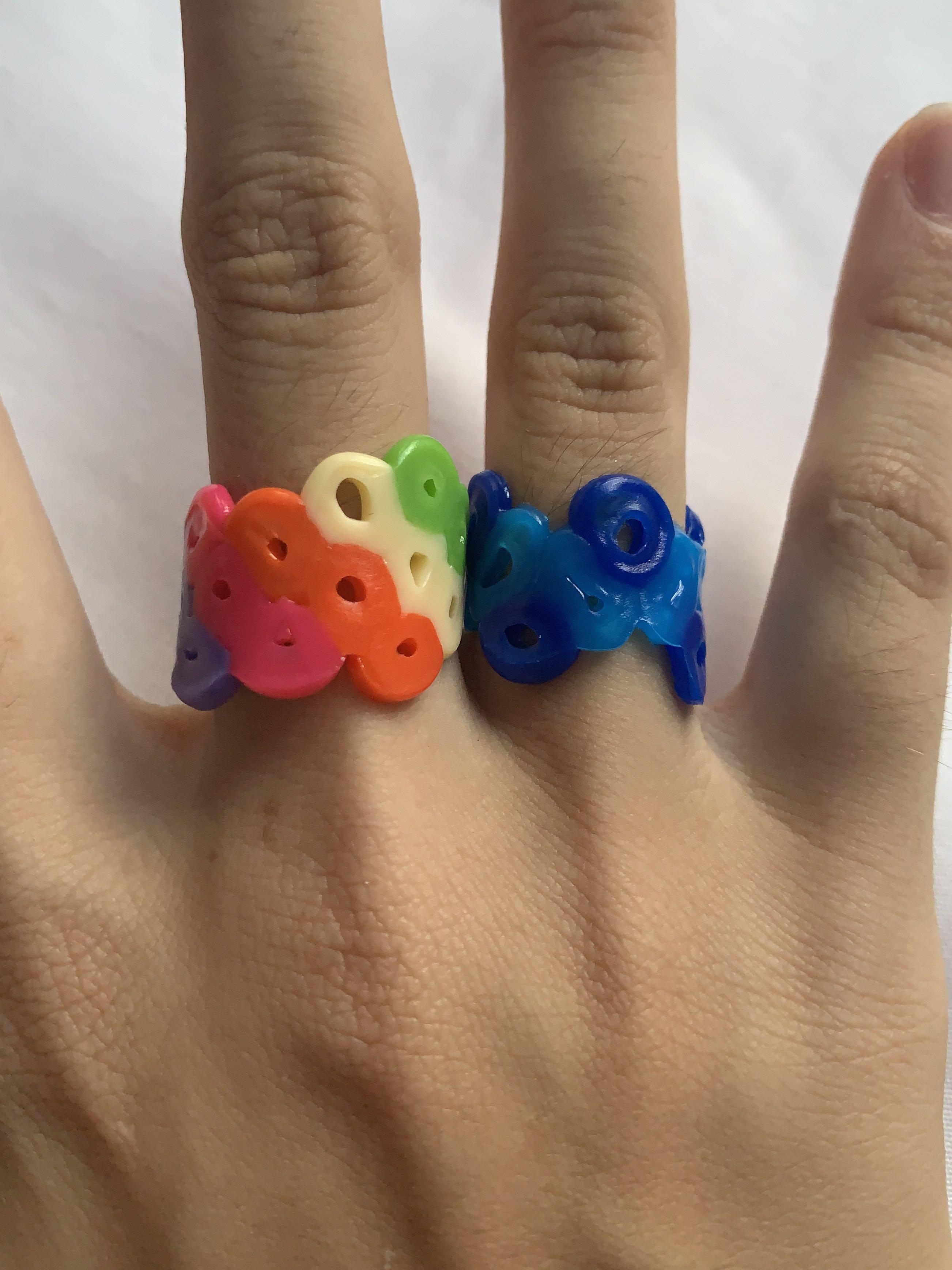 bead rings, Women's Fashion, Jewelry Organisers, Rings on Carousell