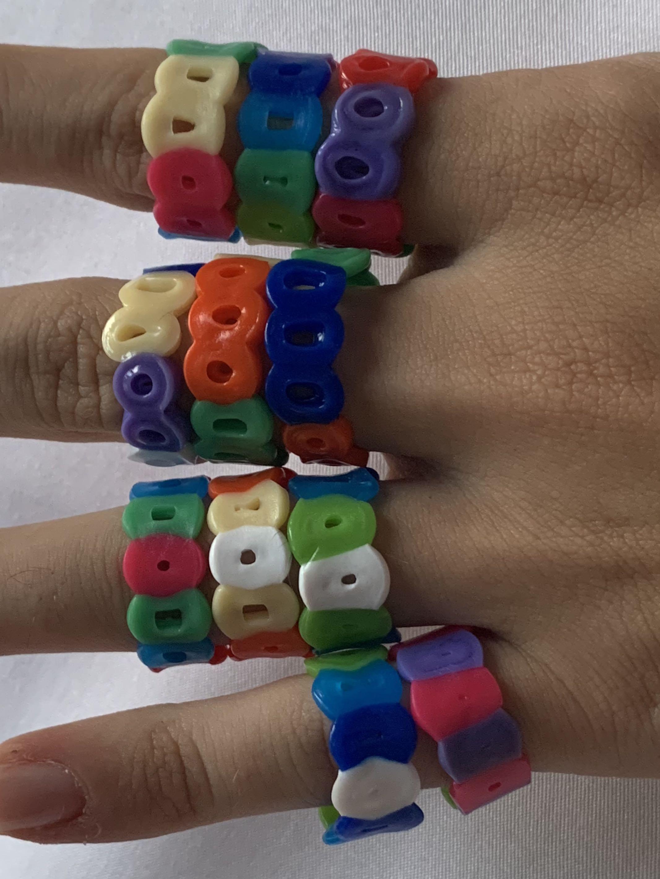 Tiktok Perler Bead Rings Easy Perler Hama Beads Cool Designs