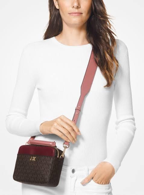 Michael kors mott mini pebbled leather crossbody store