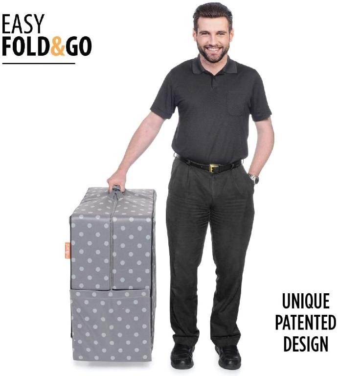 Milliard Portable Toddler Travel Nap Mat, Folding Soft Foam Portable