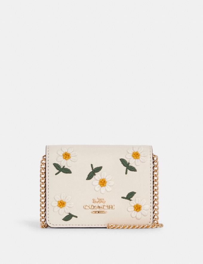 coach embroidered wallet