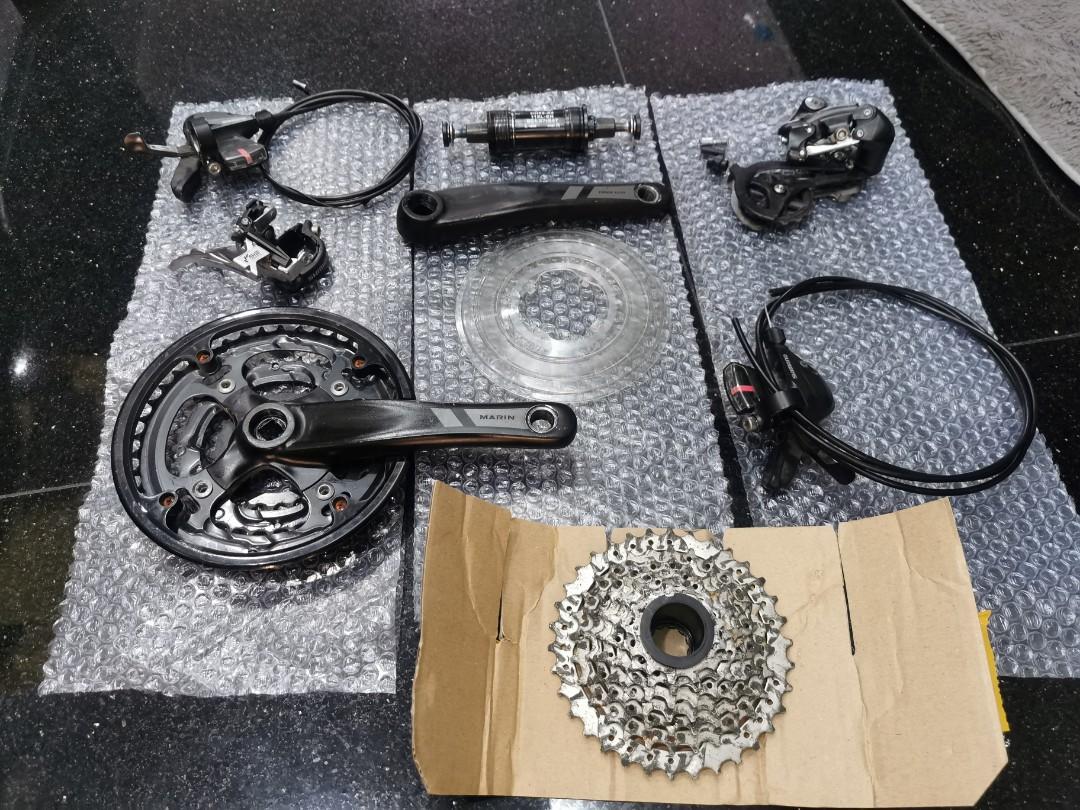 Shimano altus 3x8 discount groupset
