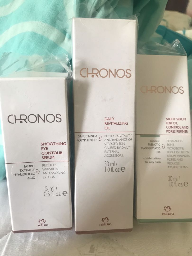 Natura Chronos (3 for RM 100, price can be negotiate), Health & Nutrition,  Health Supplements, Sports & Fitness Nutrition on Carousell