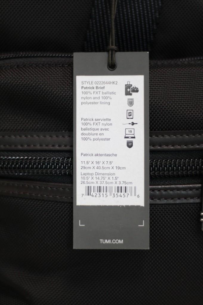 tumi alpha bravo patrick brief