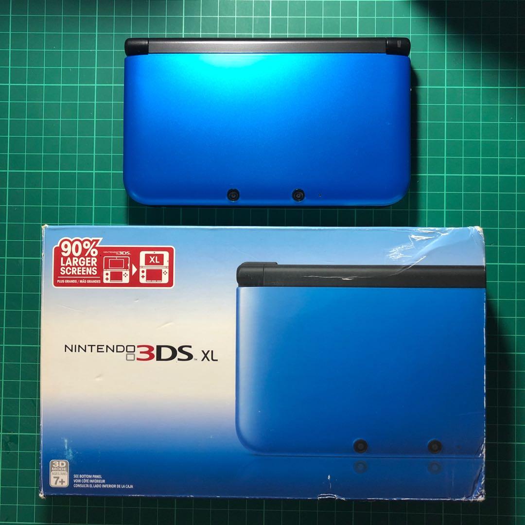 Nintendo 3ds Xl Blue Black Complete Video Gaming Video Game Consoles On Carousell