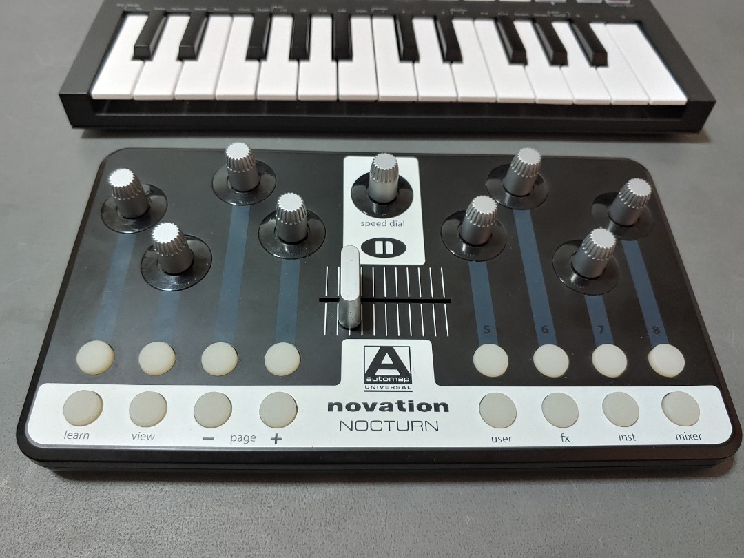 Novation Nocturn Midi Controller, Hobbies & Toys, Music & Media, Music