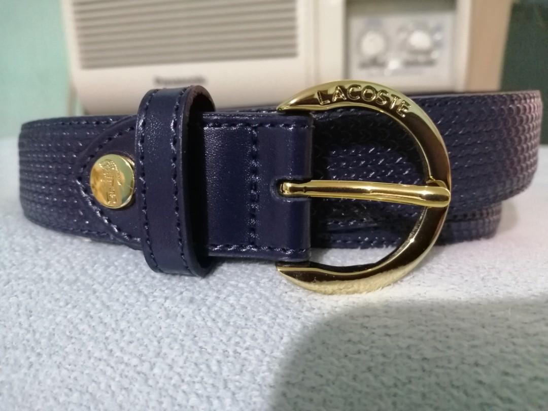 Lacoste belt, Women's Fashion, Watches & Accessories, on Carousell