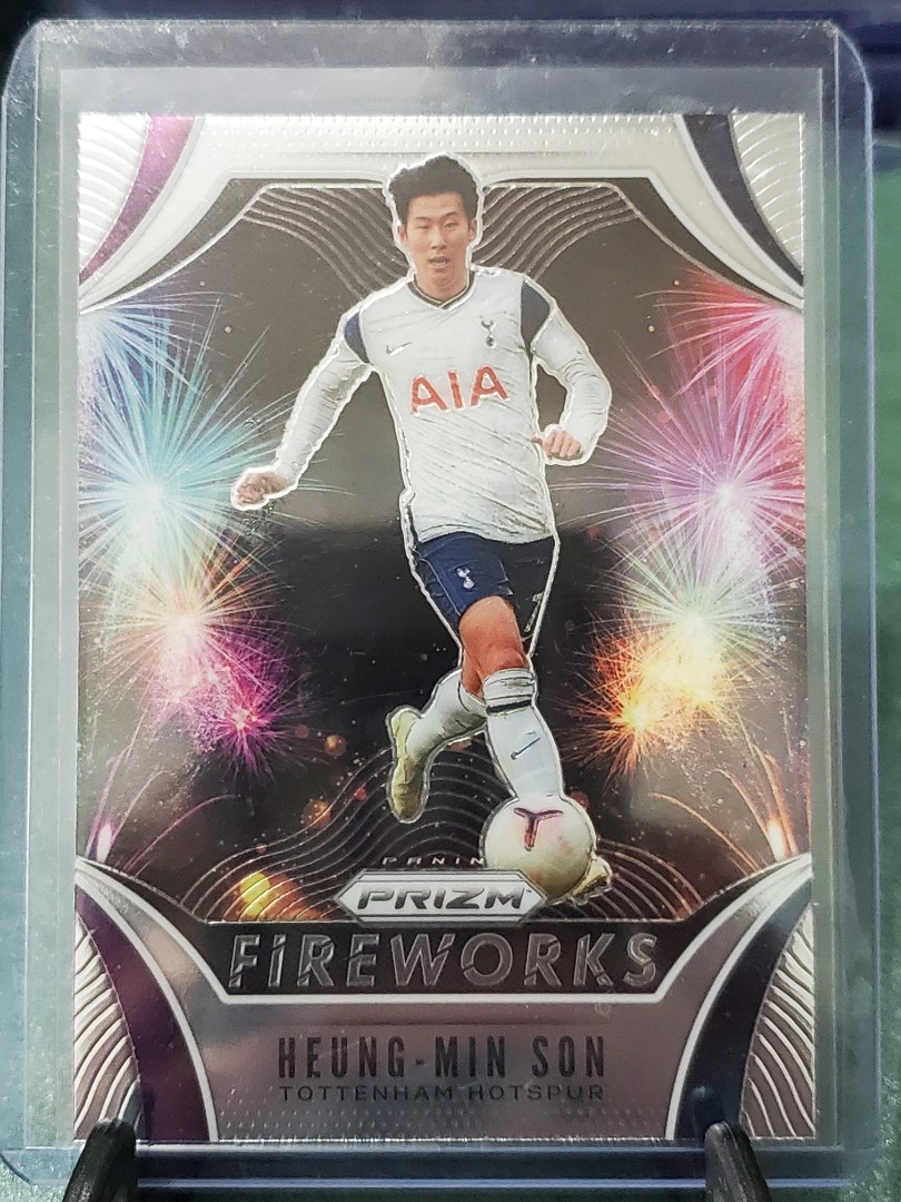 Panini Prizm Premier League 2020-2021 Heung Min Son “Fireworks