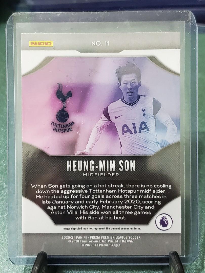 Panini Prizm Premier League 2020-2021 Heung Min Son “Fireworks