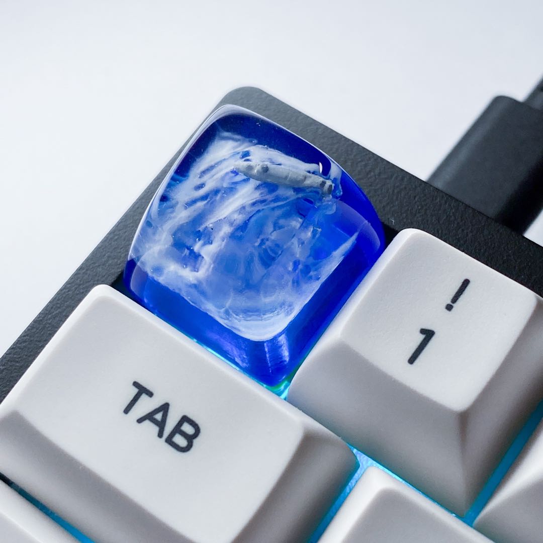 The Great Wave Artisan Keycap, Computers & Tech, Parts & Accessories, Computer Keyboard on Carousell