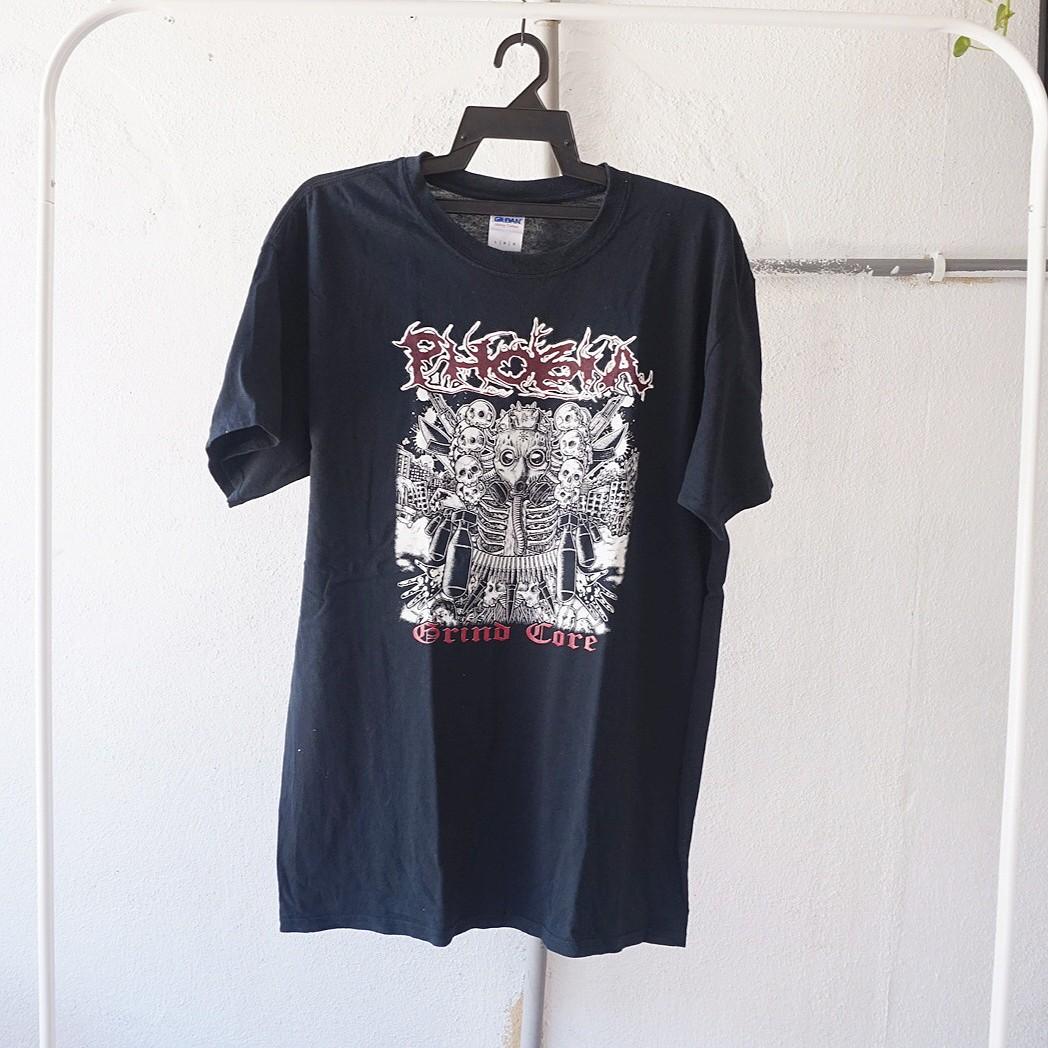 Phobia Band T Shirt Men S Fashion Clothes Tops On Carousell