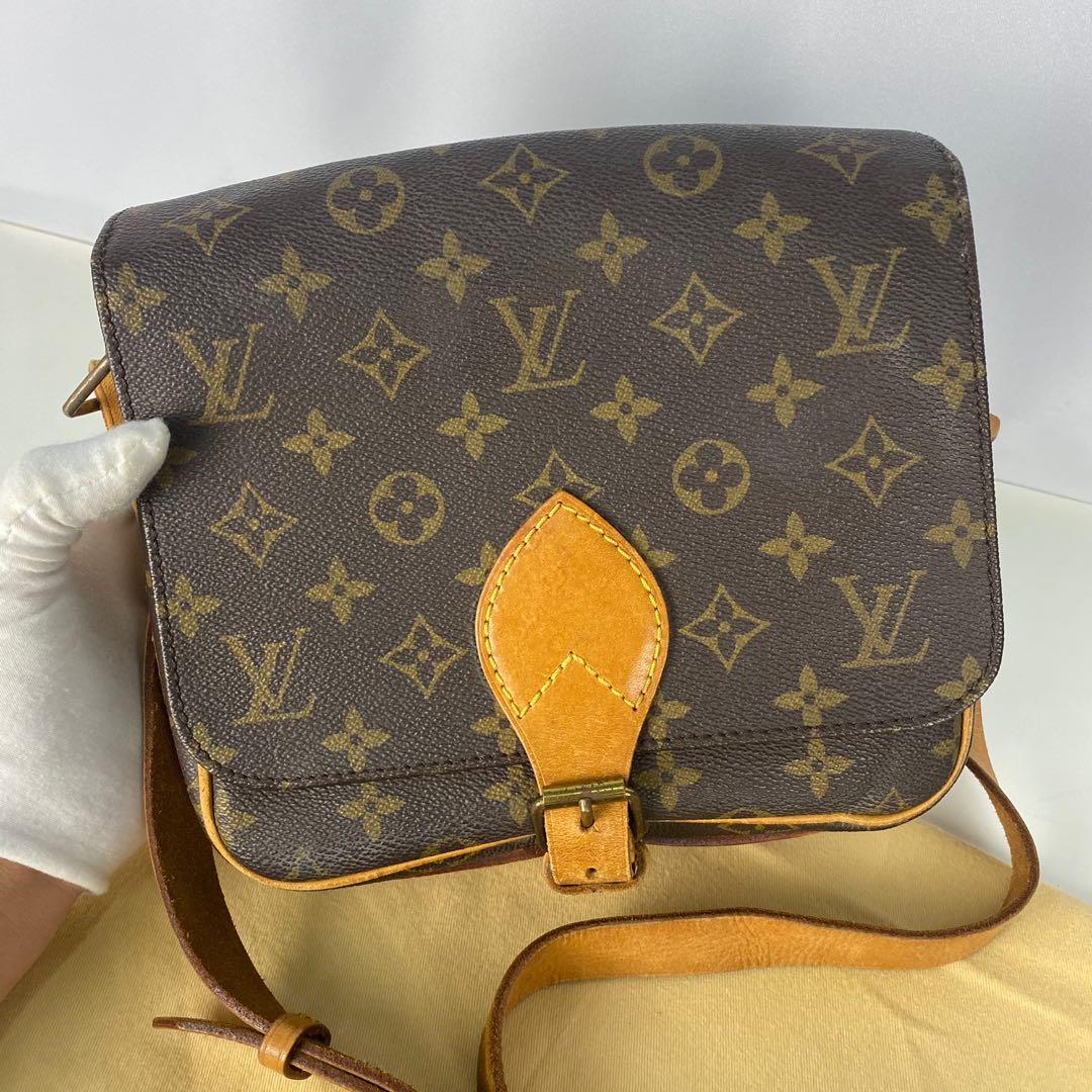 Preloved Vintage Louis Vuitton Cartouchiere PM Sling Bag, Women's