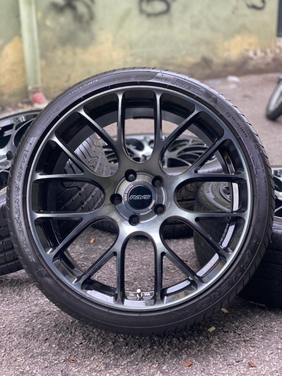 Rays G27 19 inch sport rim Proton x70 tyre 70, Auto Accessories on