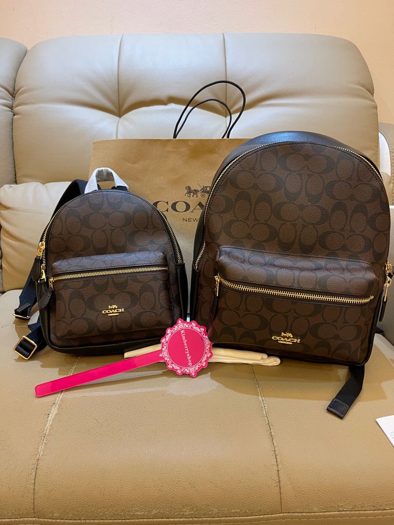 Coach backpack mini charlie deals