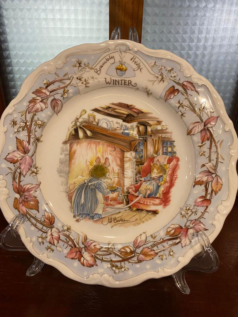 Royal Doulton - Four Seasons, Brambly Hedge, Hobbies & Toys, Memorabilia &  Collectibles, Vintage Collectibles On Carousell