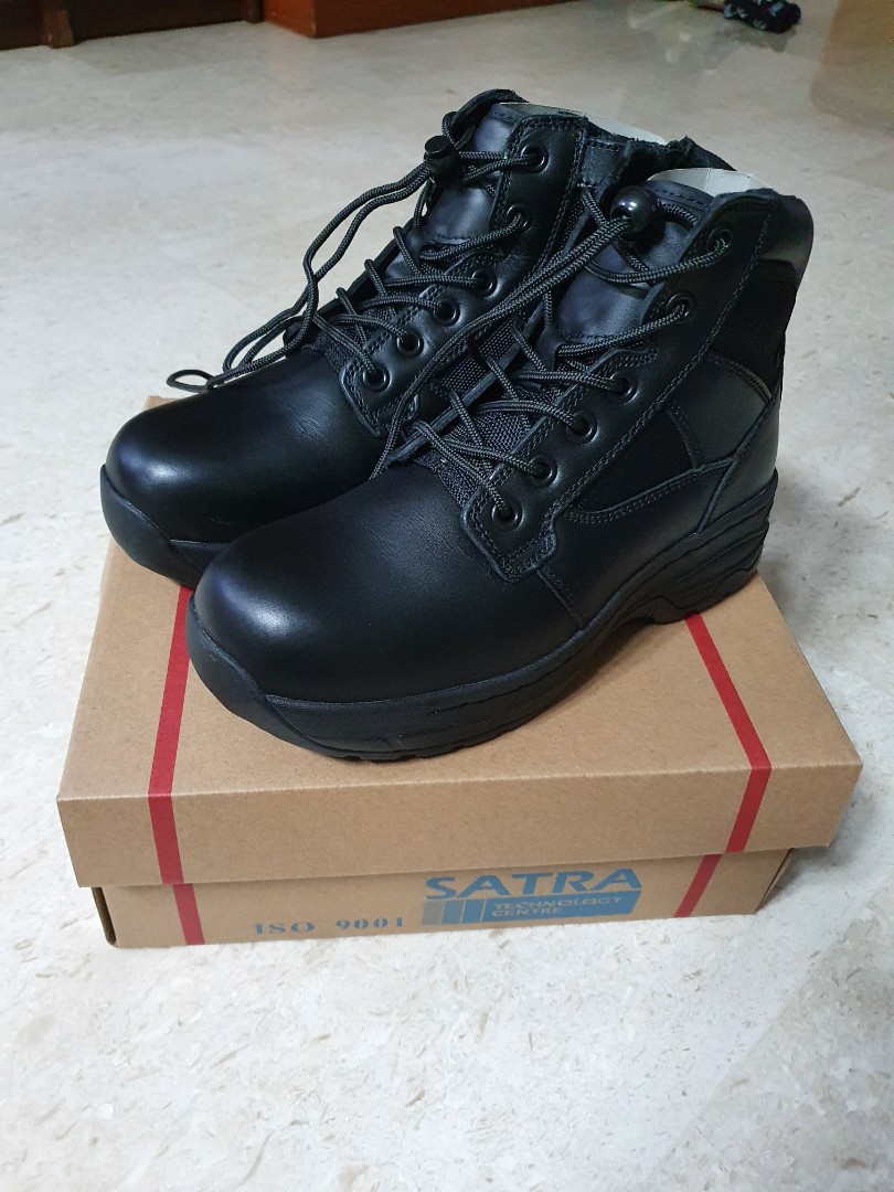 Navy safety boots store