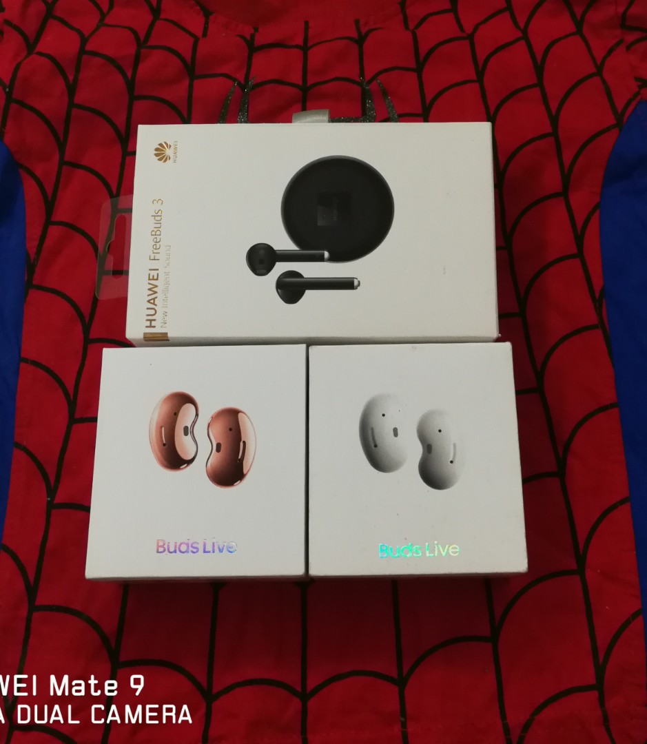 samsung buds live huawei freebuds 3