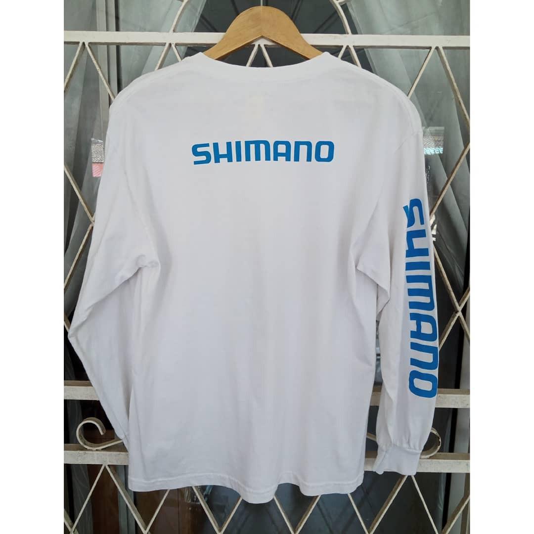 SHIMANO brand long sleeve t-shirt, Men's Fashion, Tops & Sets, Tshirts &  Polo Shirts on Carousell
