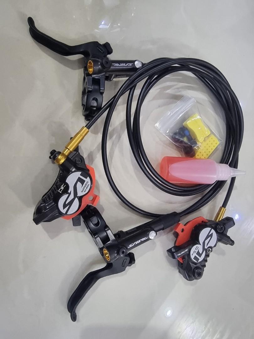 Shimano SAINT M820 Hydraulic Brakes Sports Equipment Bicycles Parts Parts Accessories on Carousell