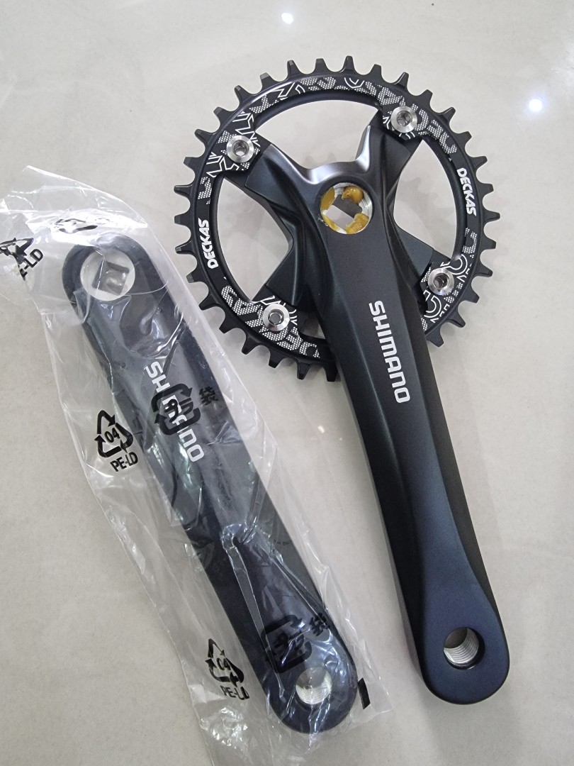 Shimano deore square taper crankset online