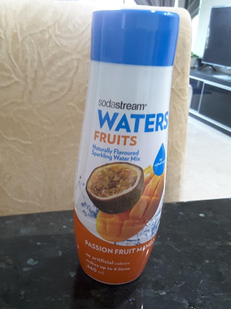 Sodastream Naturally Flavoured Sparkling Water Mix (passionfruit mango