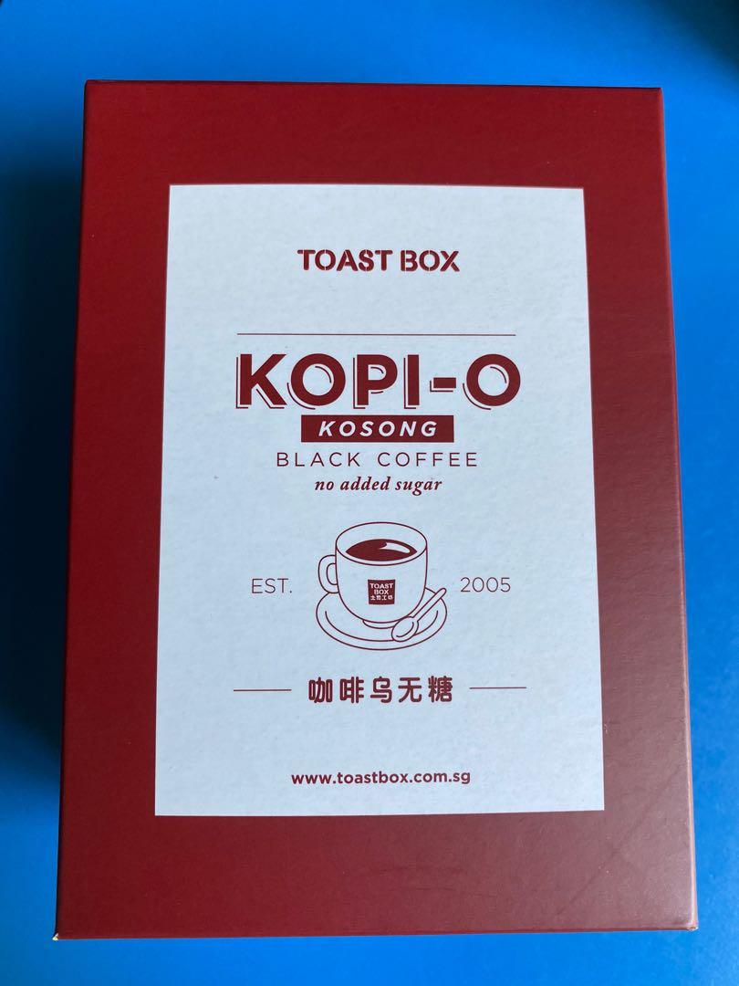 Toast Box Kopi O Kosong, Food & Drinks, Packaged & Instant Food on