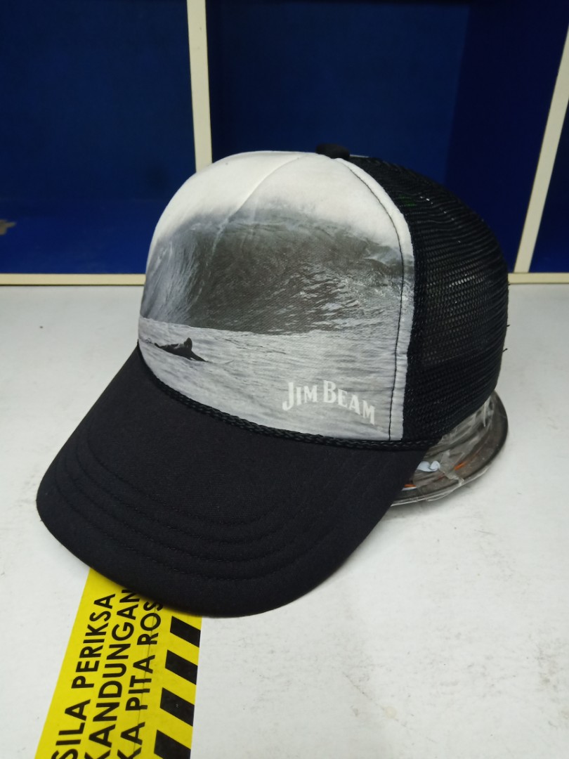Jim beam trucker hat clearance