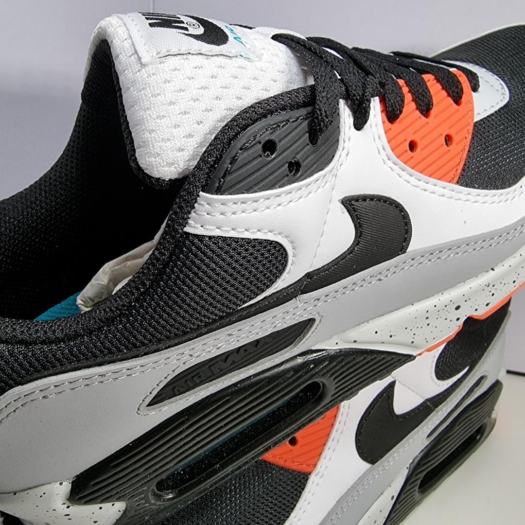 White and orange best sale air max 9