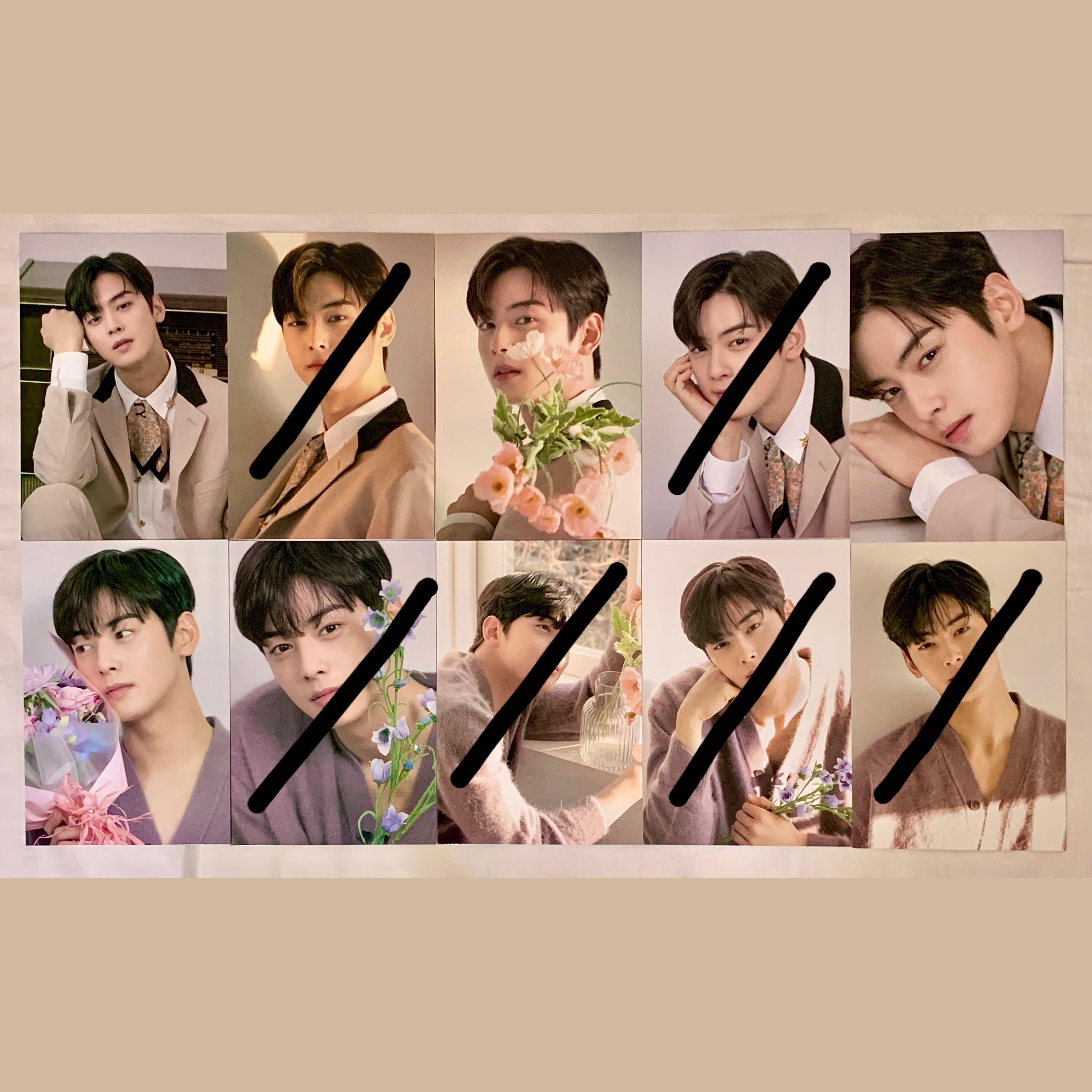WTS] Astro Cha Eunwoo 1st Japan Fanmeeting postcards, Hobbies