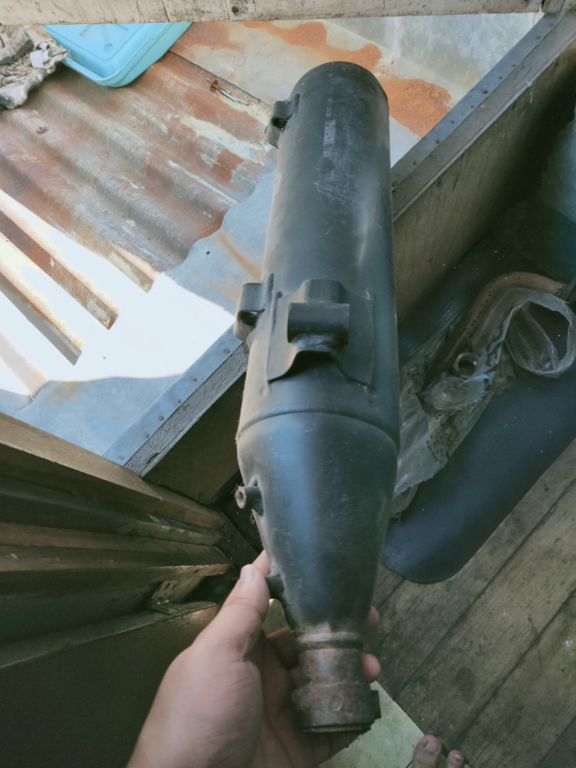 Yamaha Nouvo Z Stock Pipe, Motorbikes, Motorbike Parts & Accessories