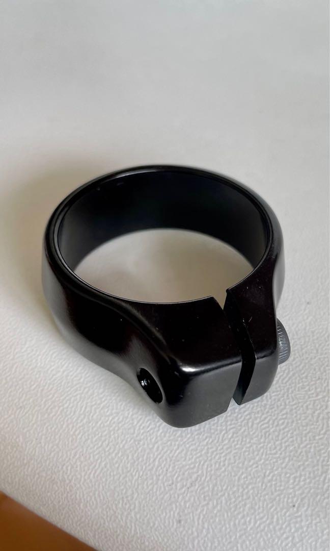 Yeti seat clamp seat collar 36.4mm Black
