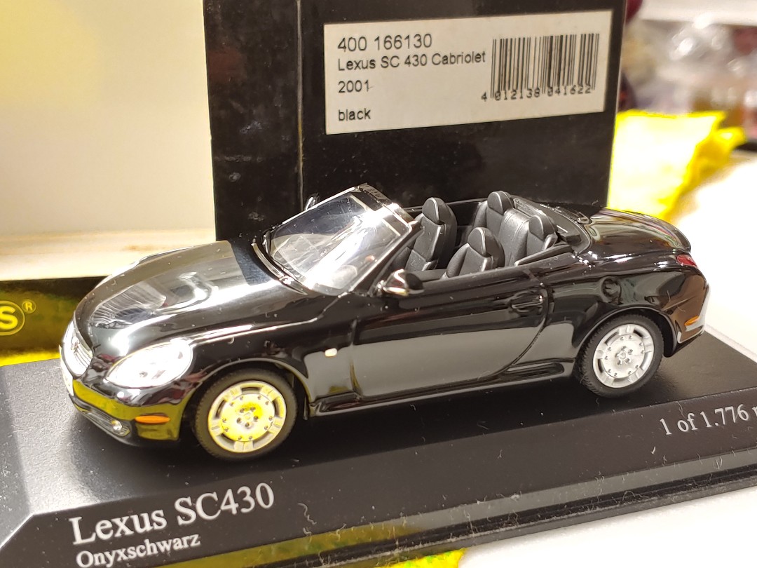 1 43 Minichamps Lexus Sc430 Cabio Diecast 1 43 玩具 遊戲類 玩具 Carousell