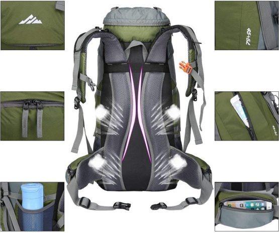 Loowoko hiking backpack 50l review clearance