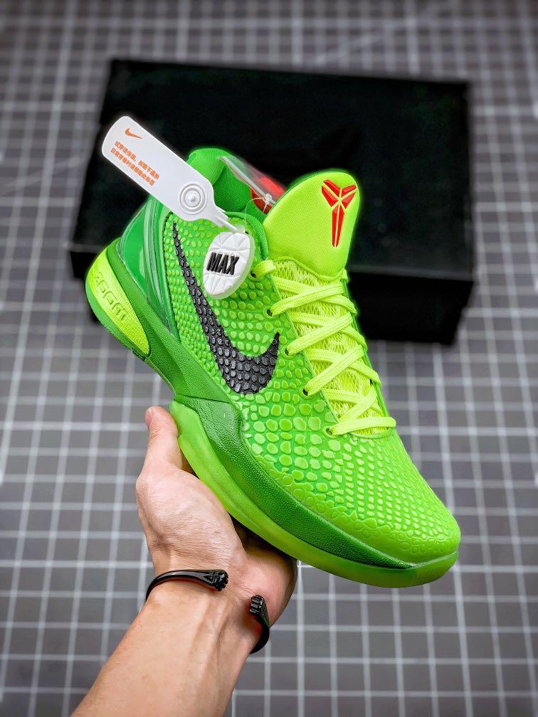 🔥10.10 Promo🔥Nike Kobe 6 Protro Grinch 