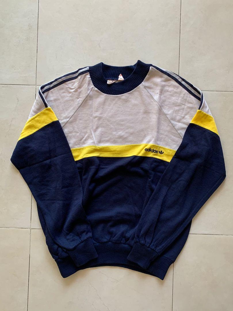 70s Vintage Adidas Pullover Made in France 法國製古着復古, 男裝