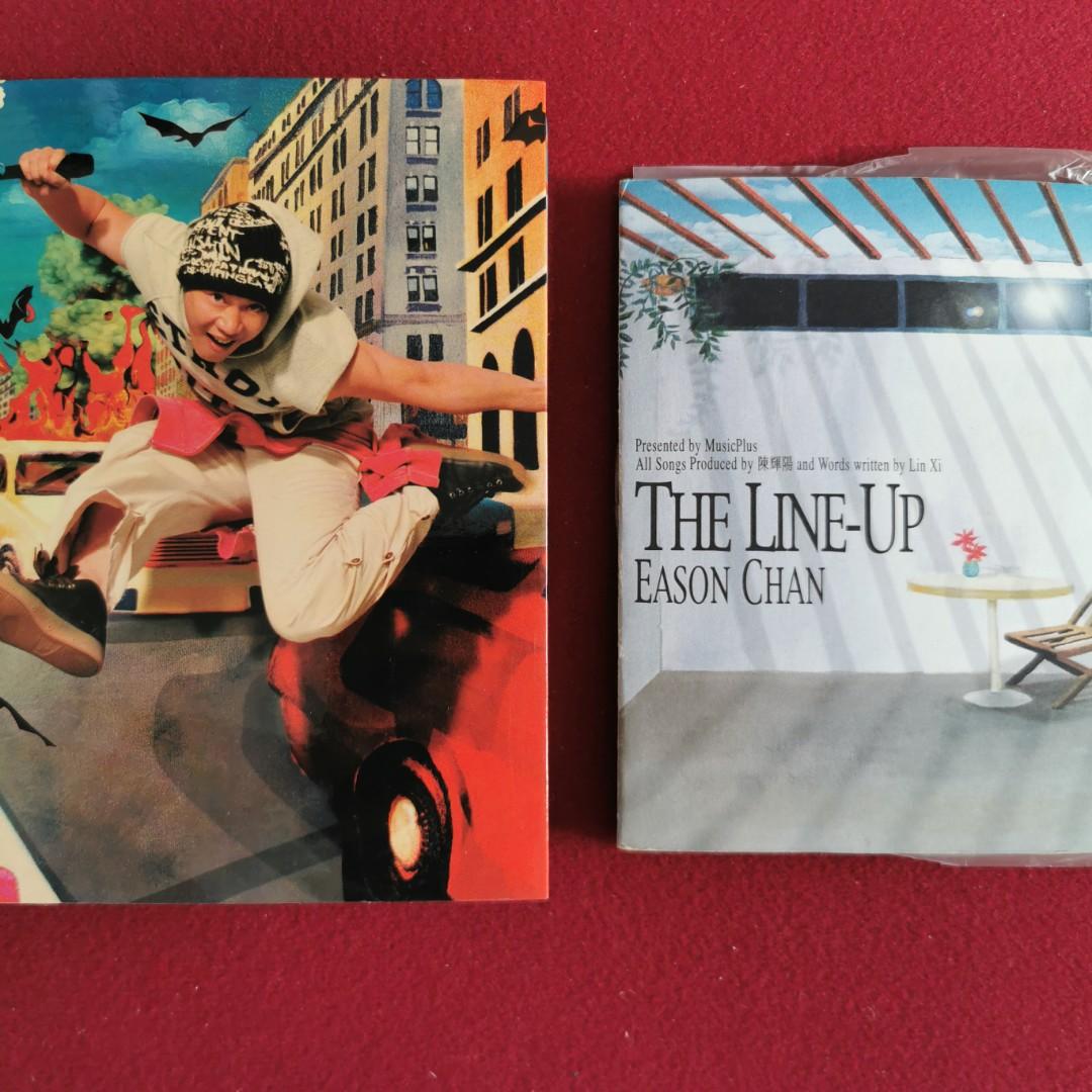 90％new 陳奕迅Eason Chan-the line up 專輯2CD+VCD / 2002年