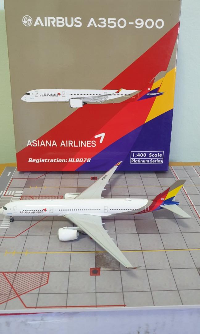 🛑 1:400 Phoenix Asiana Airlines A350-900, Hobbies & Toys, Toys 