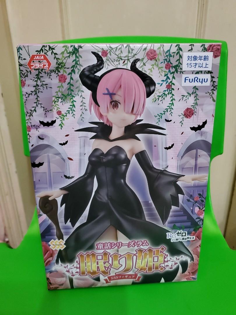 Re 從零開始的異世界生活 Sss Figure 童話系列睡美人拉姆黑魔女ver 模型擺設1盒 興趣及遊戲 玩具 遊戲類 Carousell